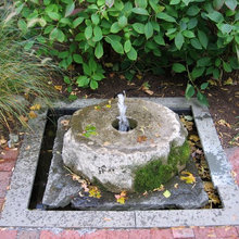 Garden water features
