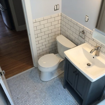Minneapolis bath remodel and kids room
