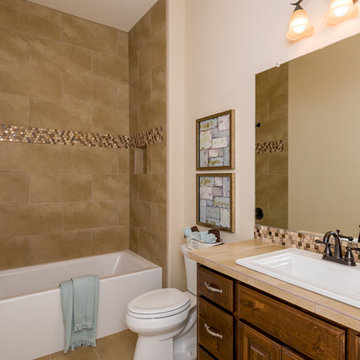 Guest Bath - The Overlook - Cascade Craftsman on Prune Hill