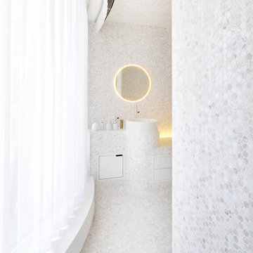Minimal High End Apartment Renovation Los Angeles