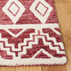 Safavieh Abstract Collection, ABT851 Rug, Red/Ivory, 5'x8'