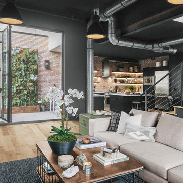 Industrial Family Room