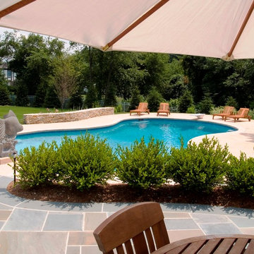 Upper Saddle River Home Receives an Outdoor Oasis for the Whole Family
