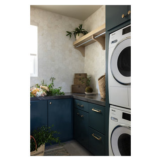 San Clemente Organic Desert Modern - Contemporary - Laundry Room ...