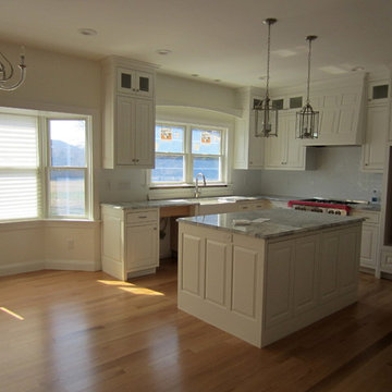 EAST ISLIP: 4" RIFT SAWN RED OAK INSTALLED & FINISHED - BONA AMBERSEAL/TRAFFIC