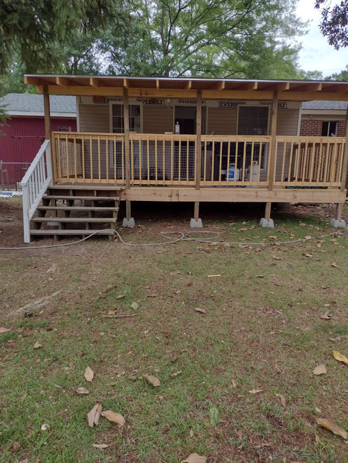 Sealing/preserving porch