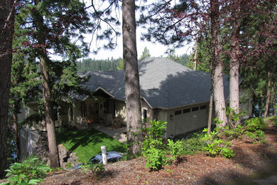 Traditional exterior home idea in Seattle
