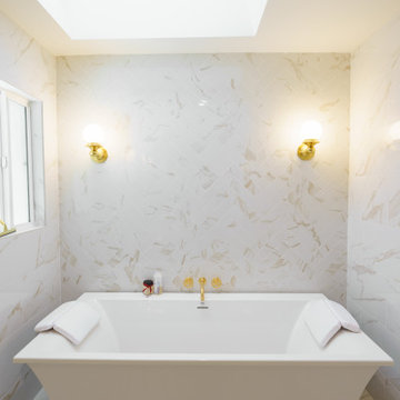 Double Shower Bathroom in Granada Hills