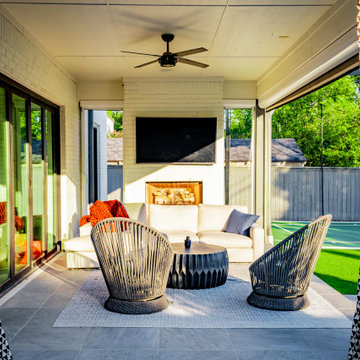 All-Season Court & Cove | North Texas Landscape Design