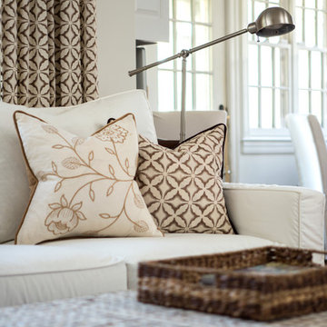 Clairmont in Benjamin Moore White Dove OC-17