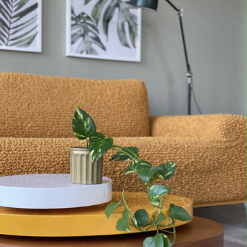 Mango 3 Seater Sofa Slipcover | Microfibra Collection | Interior design