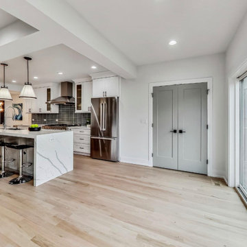 Spacious Kitchen and Elegant Living Area Remodel in Belmont