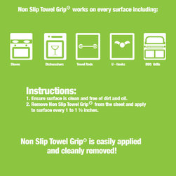Non Slip Towel Bar Grip - Towel Bars