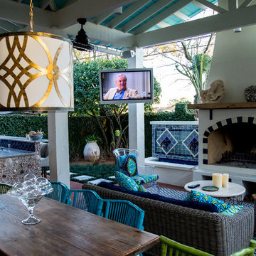 Mexican Inspired Old Metairie Residence