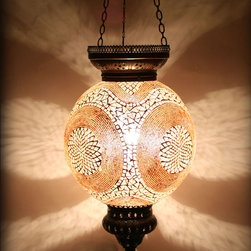 Ottoman Style Mosaic Ceiling Pendant - Pendant Lighting