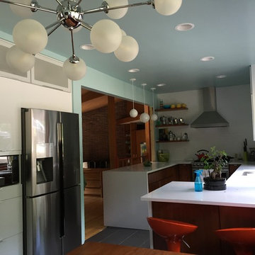 Midcentury modern kitchen remodel