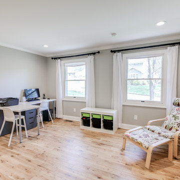 Cheat Lake: Living Room and Kitchen Renovation