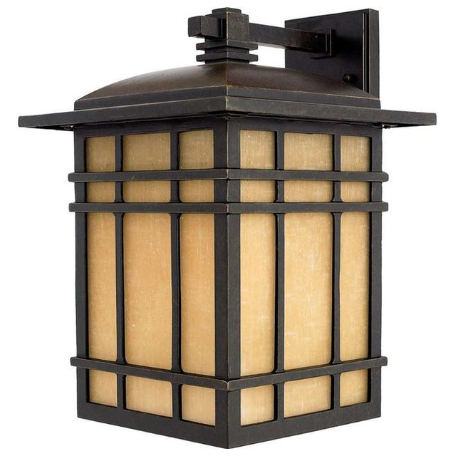 Quoizel Lighting Hillcrest Outdoor Wall Light Asian Quoizel Lighting Hc8411ib Hillcrest Outdoor Wall Light In Dark Bronze