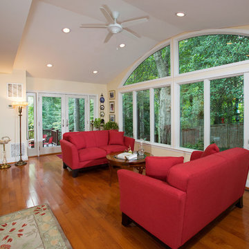 Retired Couple in Annandale VA Wanted To Enjoy Outdoors by Expanding First Level