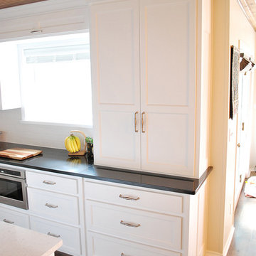 Gorgeous pantry with 3-drawer base made for compact kitchens!