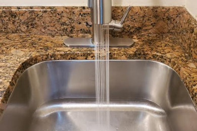 Kitchen Sink Repair Before and After