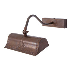 SPENCE CAST BRASS PICTURE LIGHT 19.5CM - Wall Lights