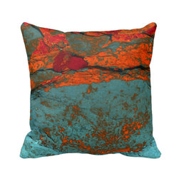 "A Smudge of Mars" JTG Art PIllow - Decorative Pillows