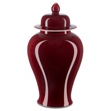 Oxblood Medium Temple Jar