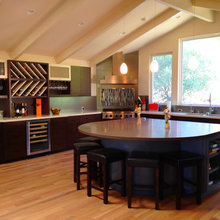 Wine fridge and storage