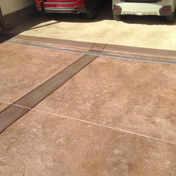 Stamped Concrete Driveway