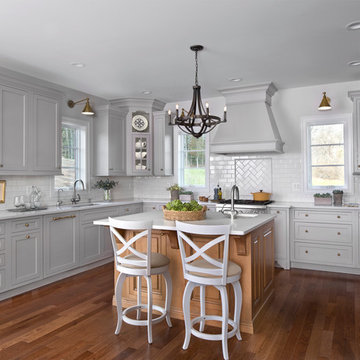White with Gray Color Scheme