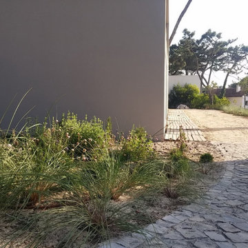 Jardín residencial en la Costa Atlantica