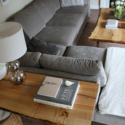 Live Edge Salvaged Maple Coffee Table - Coffee And Accent Tables