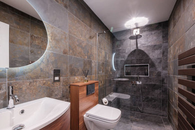 Minimalist bathroom photo in Other