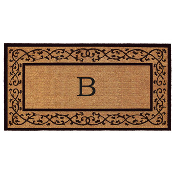 Calloway Mills Abbington Monogram Doormat, 36"x72", Letter B