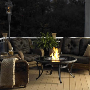 Stone Fire Table Top Gas Fire Pit