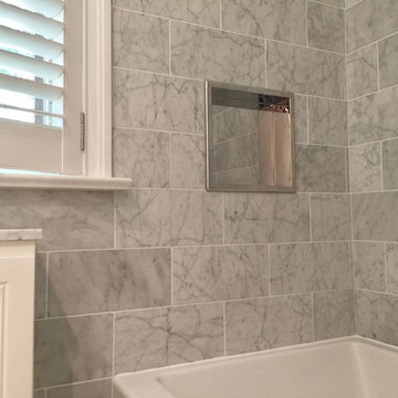 Marble bathroom