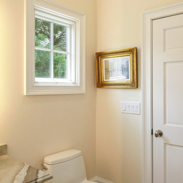 New Window in Stylish Powder Room - Renewal by Andersen Georgia