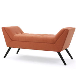 Midcentury Upholstered Benches by GDFStudio
