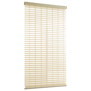 Bres Silhouette shades, Ivory, 60-110" Height
