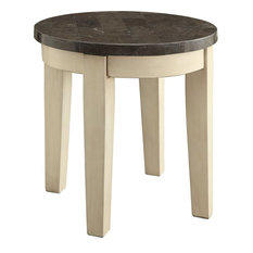 Antique Marble Top Side End Tables Houzz Asita Home Oval End Table Limestone Marble Top Antique White Side Tables