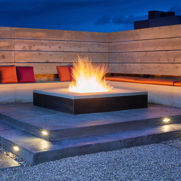 Westside El Paso Contemporary Outdoor Living