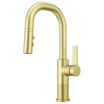 Pfister GT572-MT Montay 1.8 GPM 1 Hole Pull Down Bar Faucet - Brushed Gold