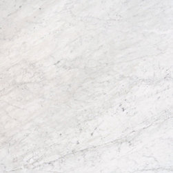 White Carrara Eccellente White Marble - Kitchen Countertops