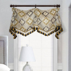 Priority Home & Design - Goblet Pleated Smith Valance - Select From 500+ Fabrics - Valances
