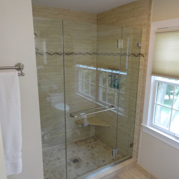 Custom Glass Panel Door Panel Shower Units