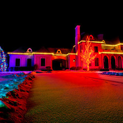 Glowing Color - Outdoor Lighting