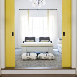 Interior Sliding Barn Doors - Interior View - Interior Doors