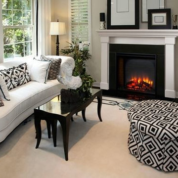 SimpliFire Electric Fireplace Built-In Series