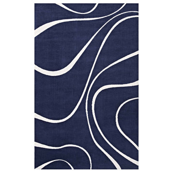 Modway Therese Abstract Swirl 5x8 Area Rug